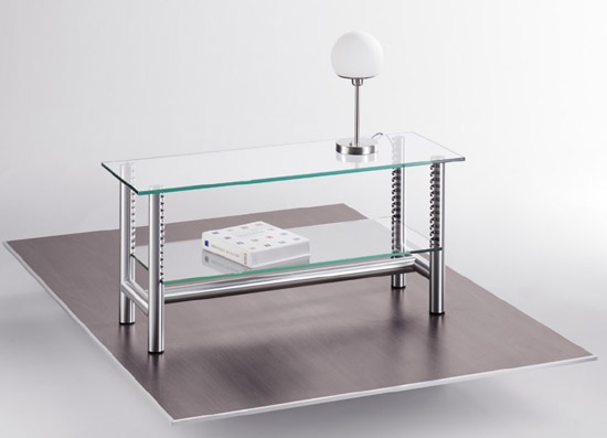 Li Ko Design H50 - Стеклянный столик