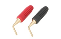 Monster Cable Angled Gold Pins - Угловые "пины" для акустического кабеля