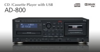 TEAC AD-800 - CD-проигрыватель и  кассетная дека