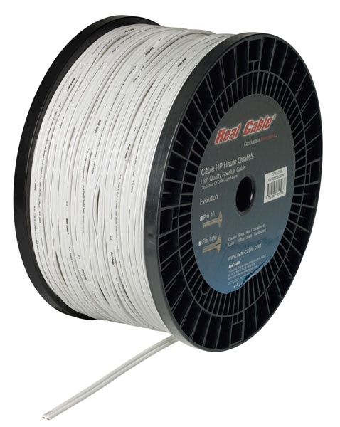 Real Cable PRO 10 WHITE - Акустический кабель в катушке