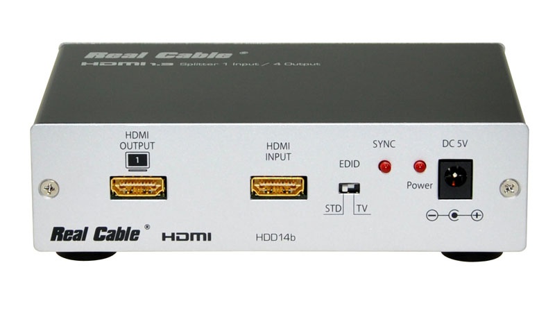Real Cable HDD14 - Распределитель-усилитель HDMI